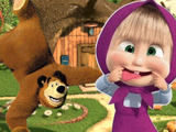 Help Masha: Click and Merge! game thumbnail