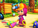 Play with Masha: Collect the Cubes! game thumbnail