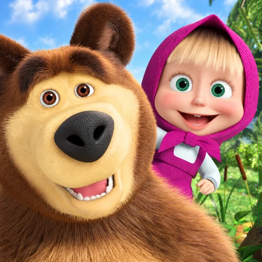 Masha and the Bear Educational game icon